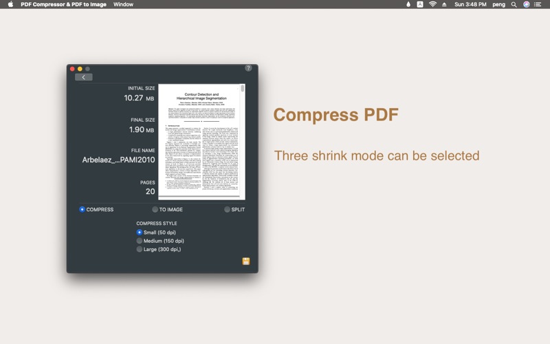 Screenshot #2 pour PDF Compressor - PDF to Image