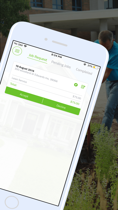 Screenshot #1 pour Tailored - Service Provider