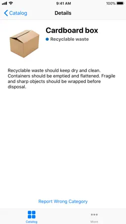 Waste Sorting Guide screenshot 2
