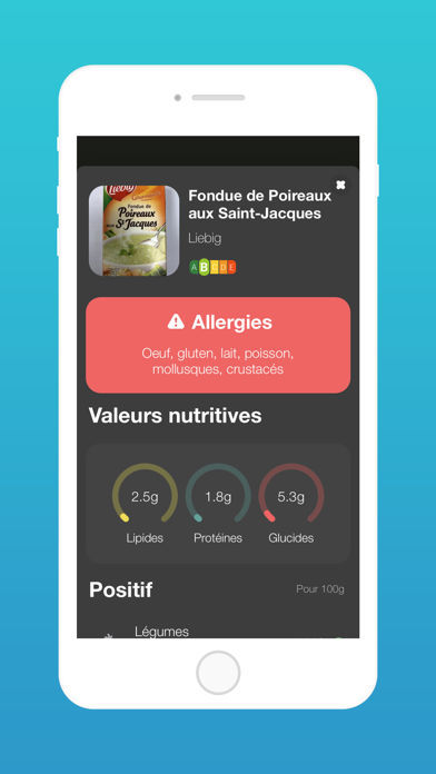 Screenshot #3 pour Food Analyzer