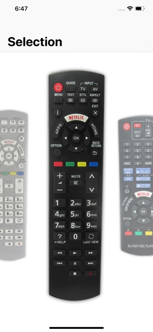 Remote Panasonic TV - Panamote na App Store