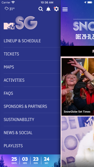 SnowGlobe Music Festival 2019 screenshot 2