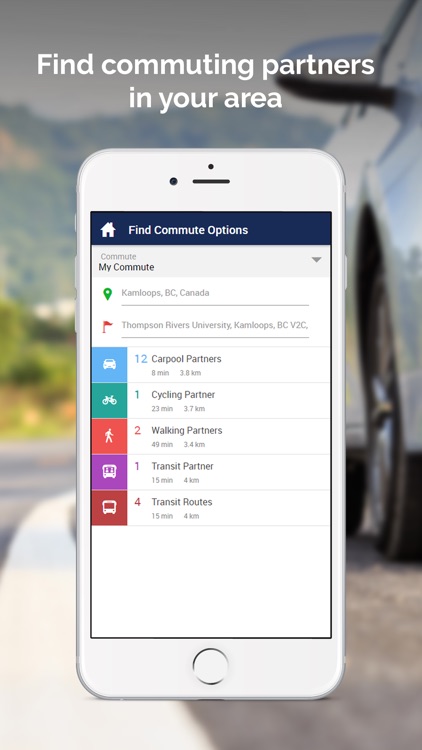 TRU Rideshare -  carpool app