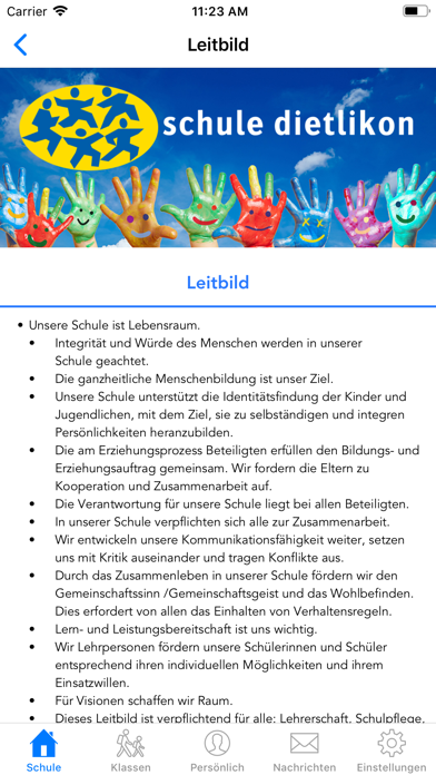 Schule Dietlikon Screenshot