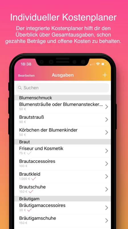 Hochzeitsplaner screenshot 5 of 6