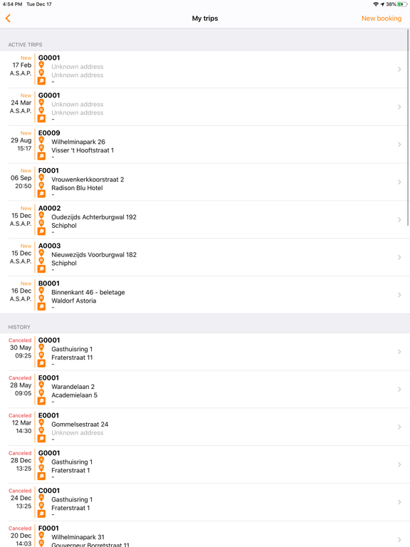 Screenshot #6 pour MMV Taxi