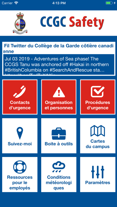 Screenshot #1 pour CCGC Safety
