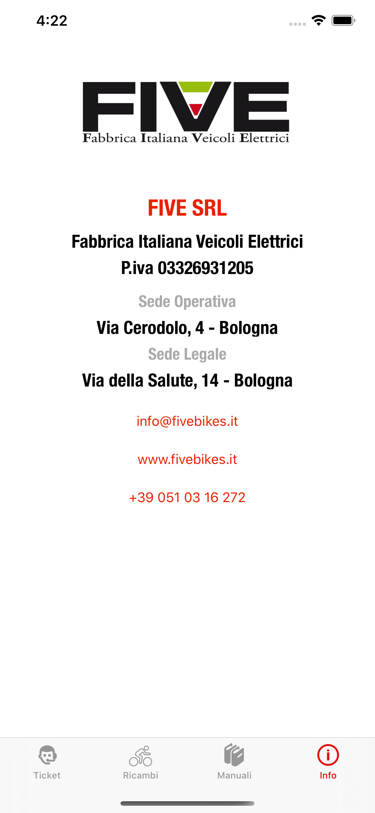 FIVE Assistenza tecnica