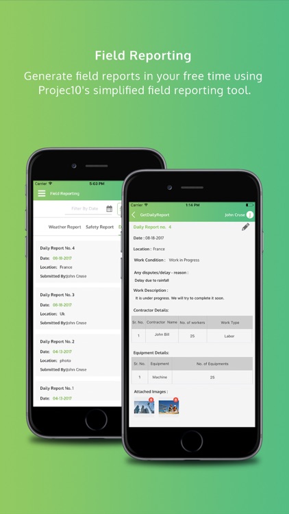 Projec10 Field for iPhone screenshot-3