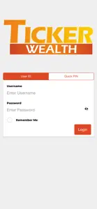 Ticker Wealth Client screenshot #1 for iPhone