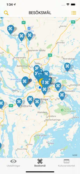 Game screenshot Svenskt Kulturarv hack