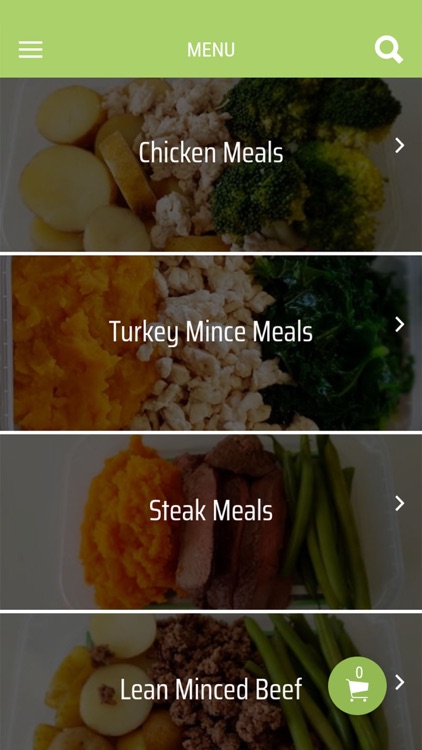 Barbell Nutrition Ordering App
