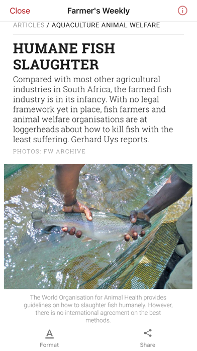 Farmer's Weekly South Africa Screenshot