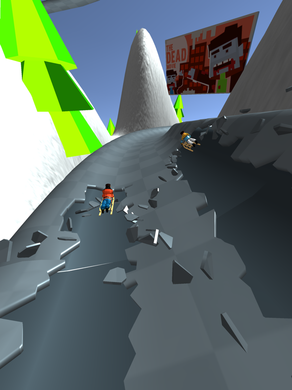 Screenshot #6 pour Snow Race!