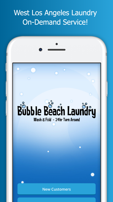 Bubble Beach Laundry iPhone screenshot 1 - Lifestyle app