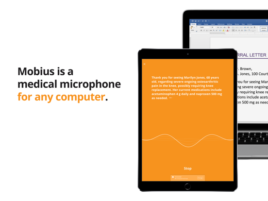Mobius Clinic iPad screenshot 6 - Medical app