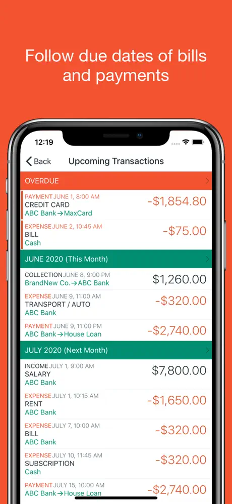 Account Book - Money Manager