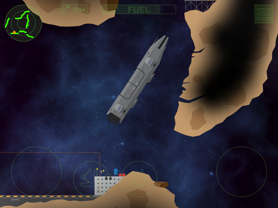 Lunar Rescue Mission Lite iPad screenshot