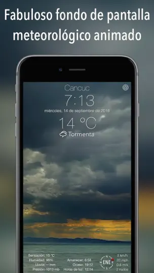 Captura de pantalla de El Tiempo 14 Días + en iPhone 2