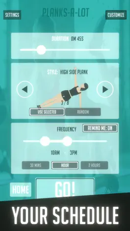 Game screenshot PLANKS-A-LOT! Fitness fun apk