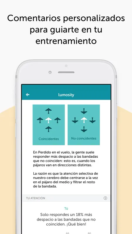 Lumosity - Entrenador Cerebral screenshot 7 of 8