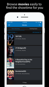Showcase Cinemas - U.S. screenshot