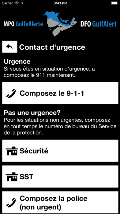 Screenshot #3 pour MPO GolfeAlerte