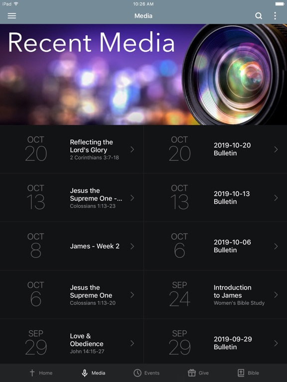 Island Alliance Church App iPad screenshot 2 - Lifestyle app