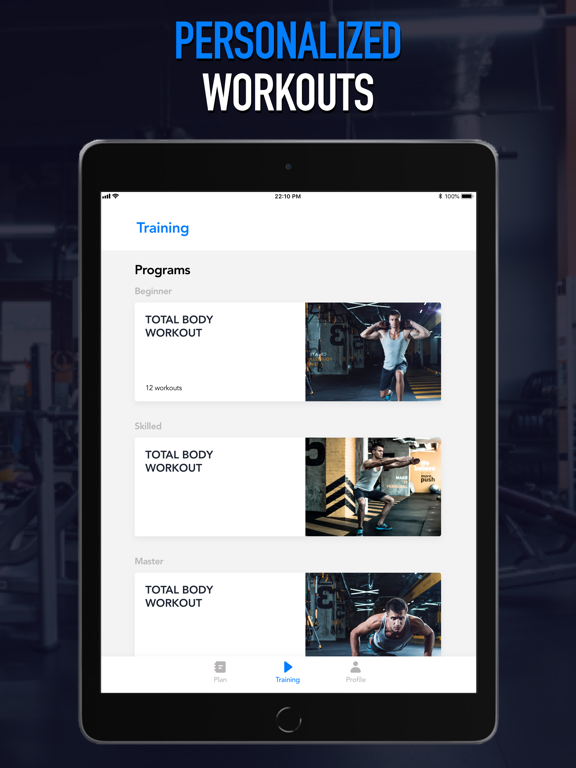 Screenshot #5 pour HomeFit Men: Home Workouts