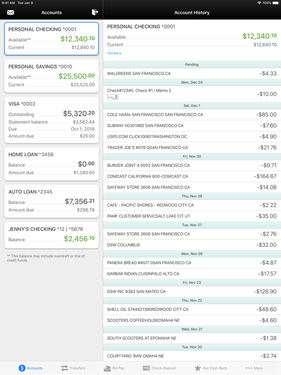 Screenshot #5 pour Quincy CU - Mobile Banking