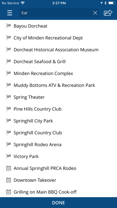 Visit Webster Parish! Screenshot