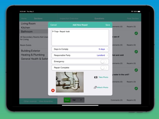 HQS iPad screenshot 3 - Business app