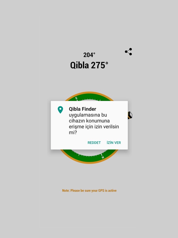 Screenshot #6 pour Simple Qibla Finder