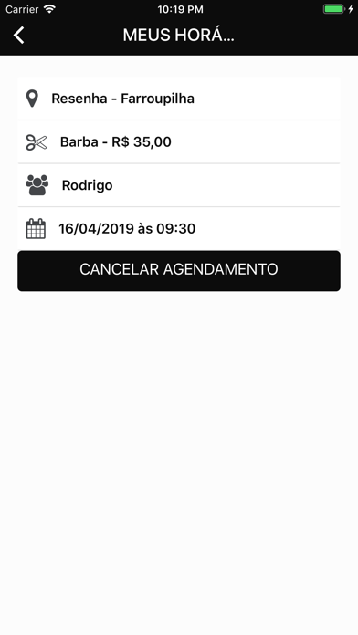 Barbearia Resenha Screenshot