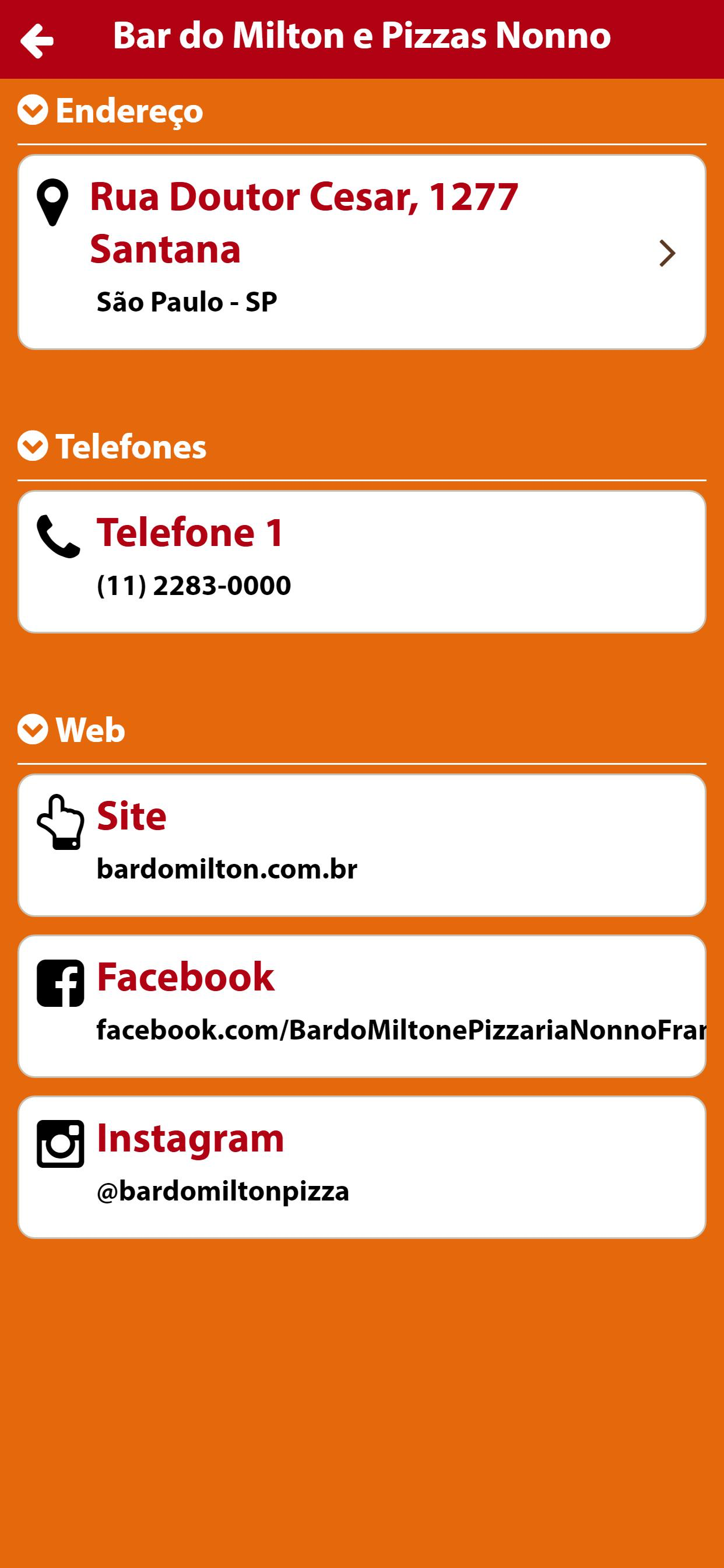 Bar do Milton e Pizzas Nonno