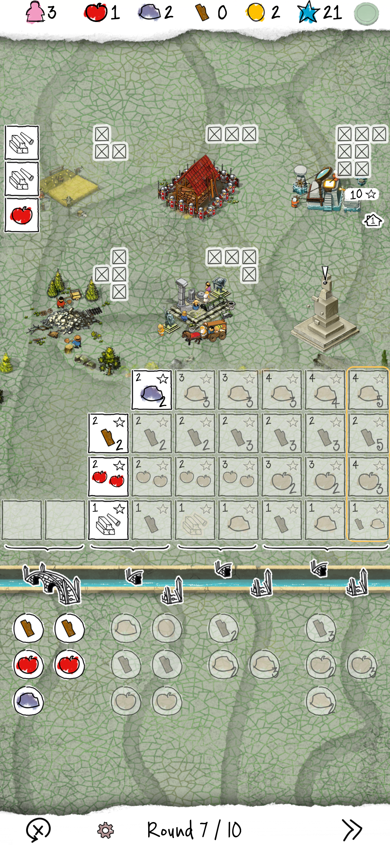 Imperial Settlers Roll & Write