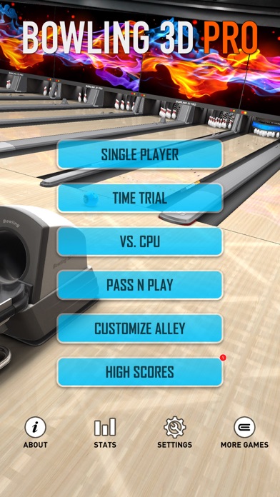 Bowling 3D Pro - by EivaaGames Screenshot