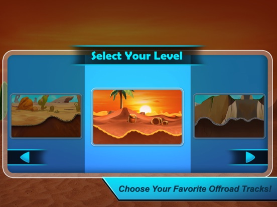 Offroad Dessert Trucks Racing iPad screenshot