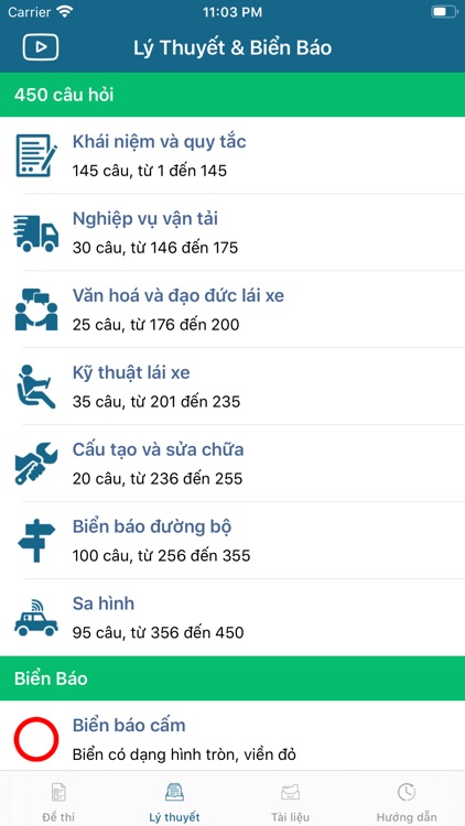 600 Câu hỏi ôn thi GPLX B2 screenshot-4