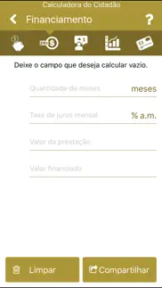 calculadora do cidadão iphone screenshot 3