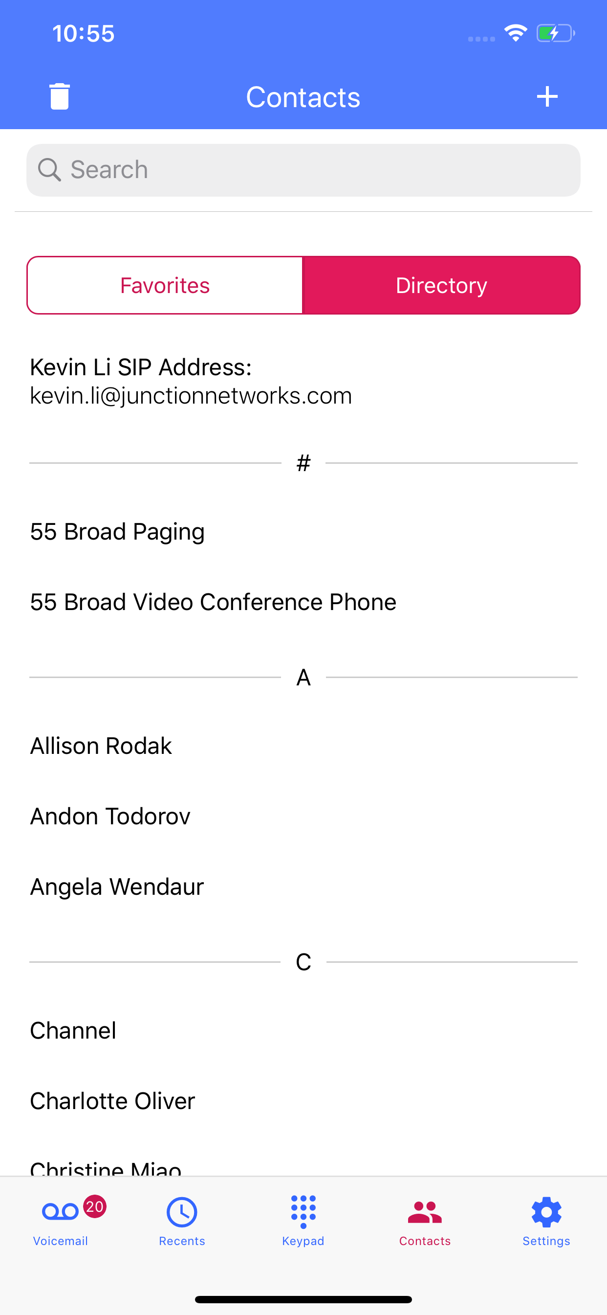 OnSIP screenshot 4