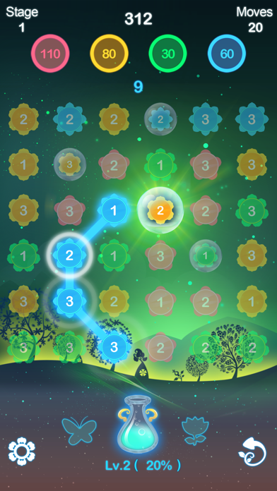 Flower Journey-Dual the Match Screenshot