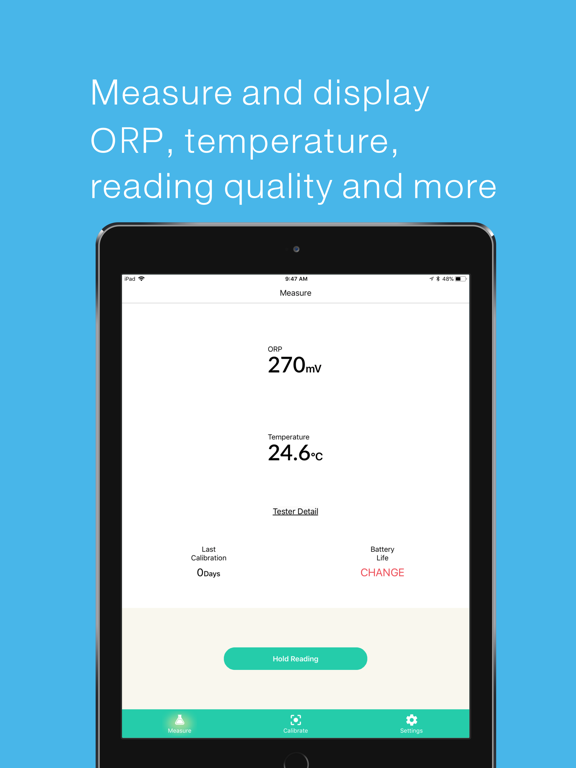Screenshot #5 pour ORP Basic for Jenco ORP650B