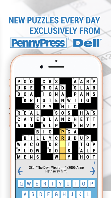 Daily POP Crossword Puzzles Screenshot