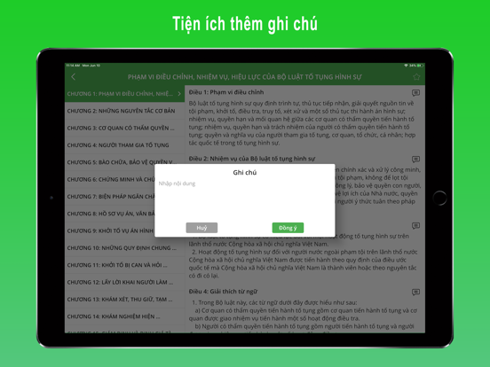eLaws iPad screenshot