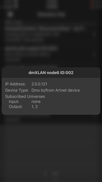 ArtnetControl Screenshot