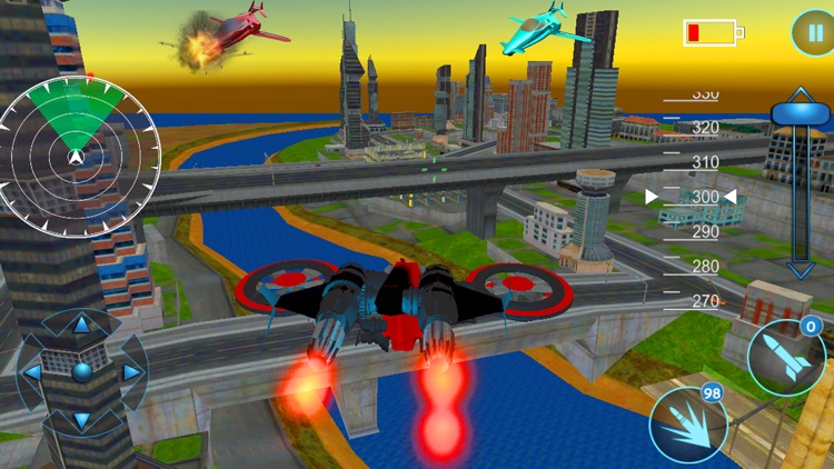 Drone Shadow Air Strike War screenshot-3