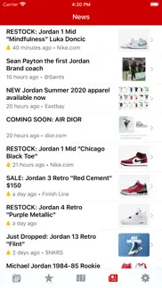 j23 - release dates & restocks iphone screenshot 3