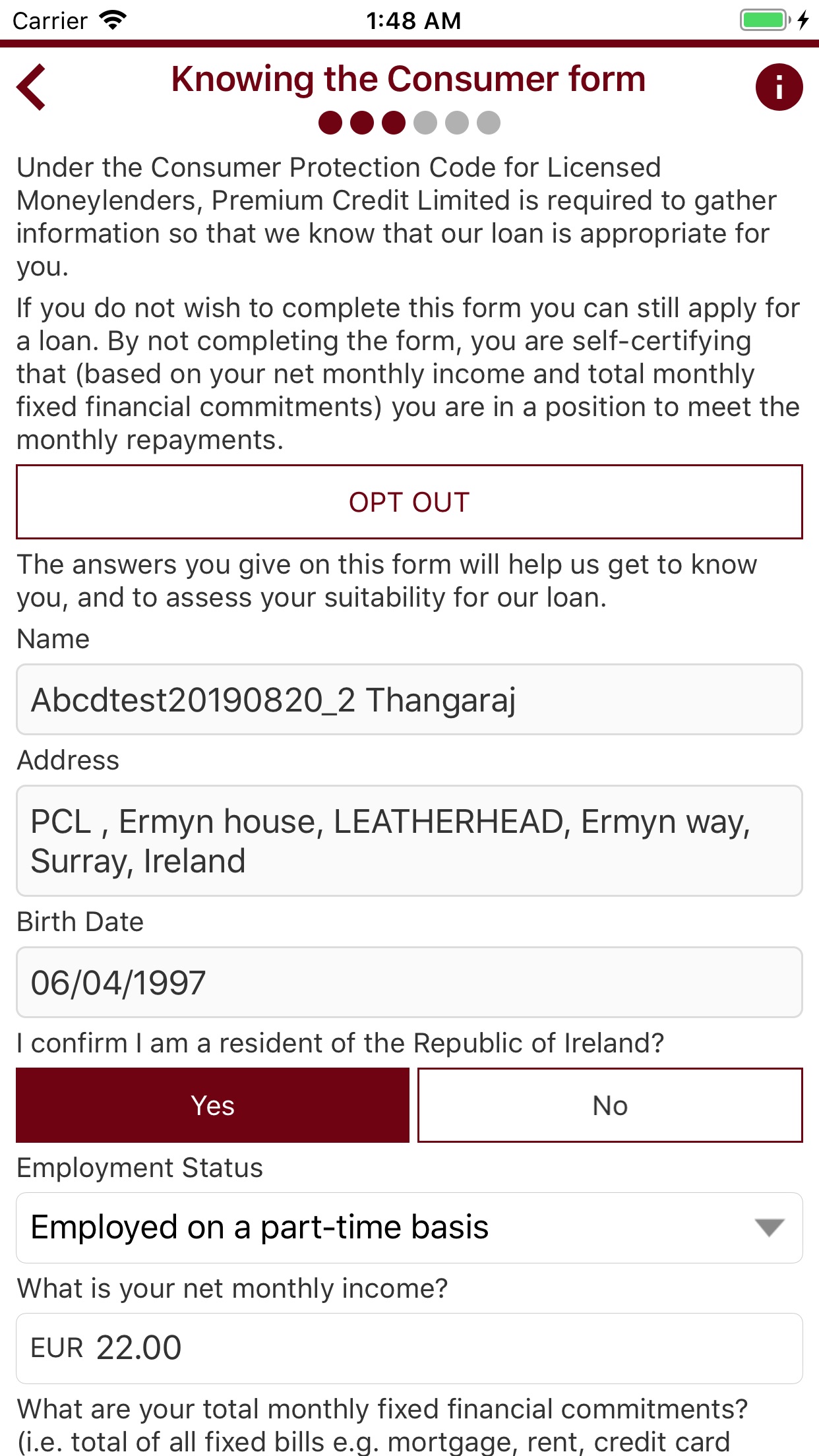 Screenshot 5 of Premium Credit - eJourney