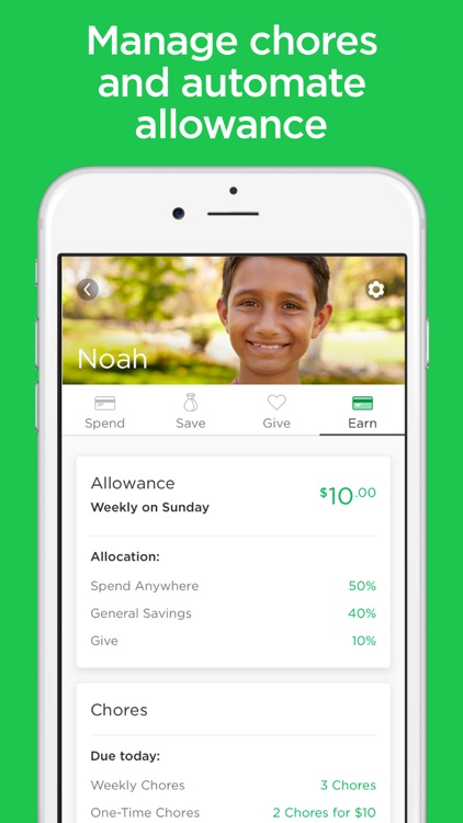 Greenlight Debit Card for Kids